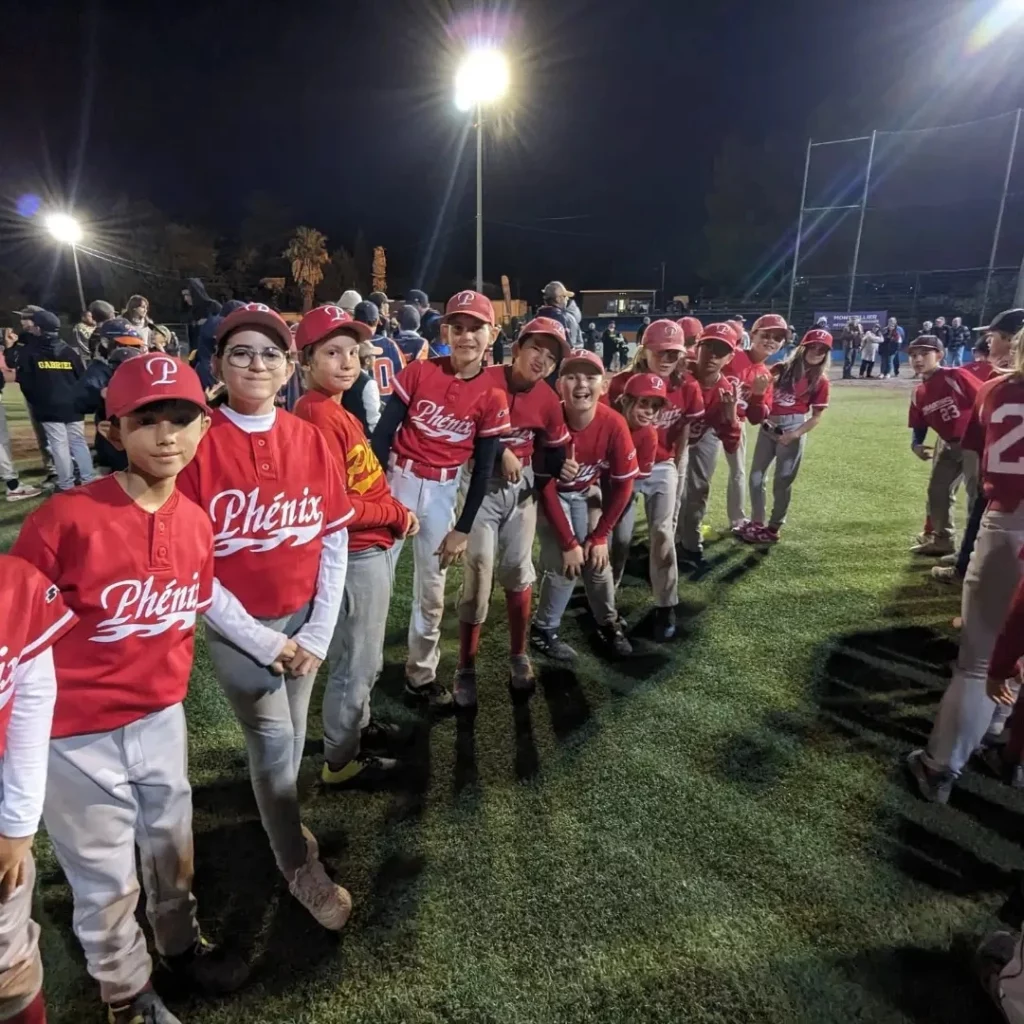 championnat baseball 12u phénix perpignan